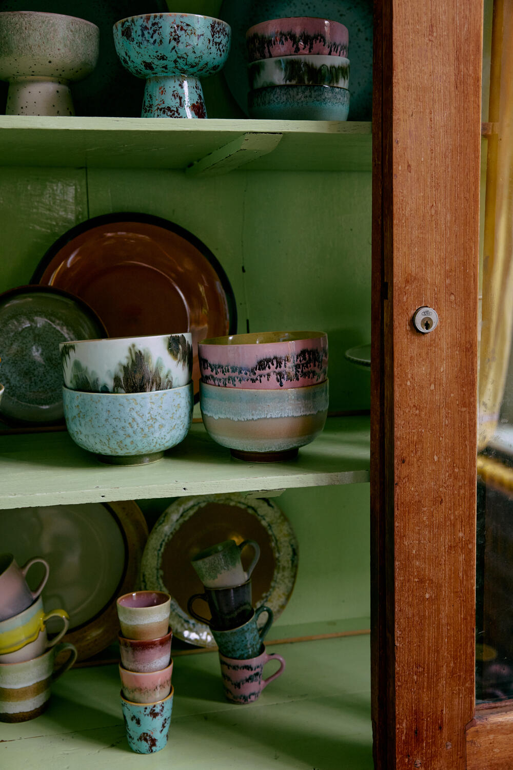 70s Ceramics nudelskåle, Dada - 4 stk